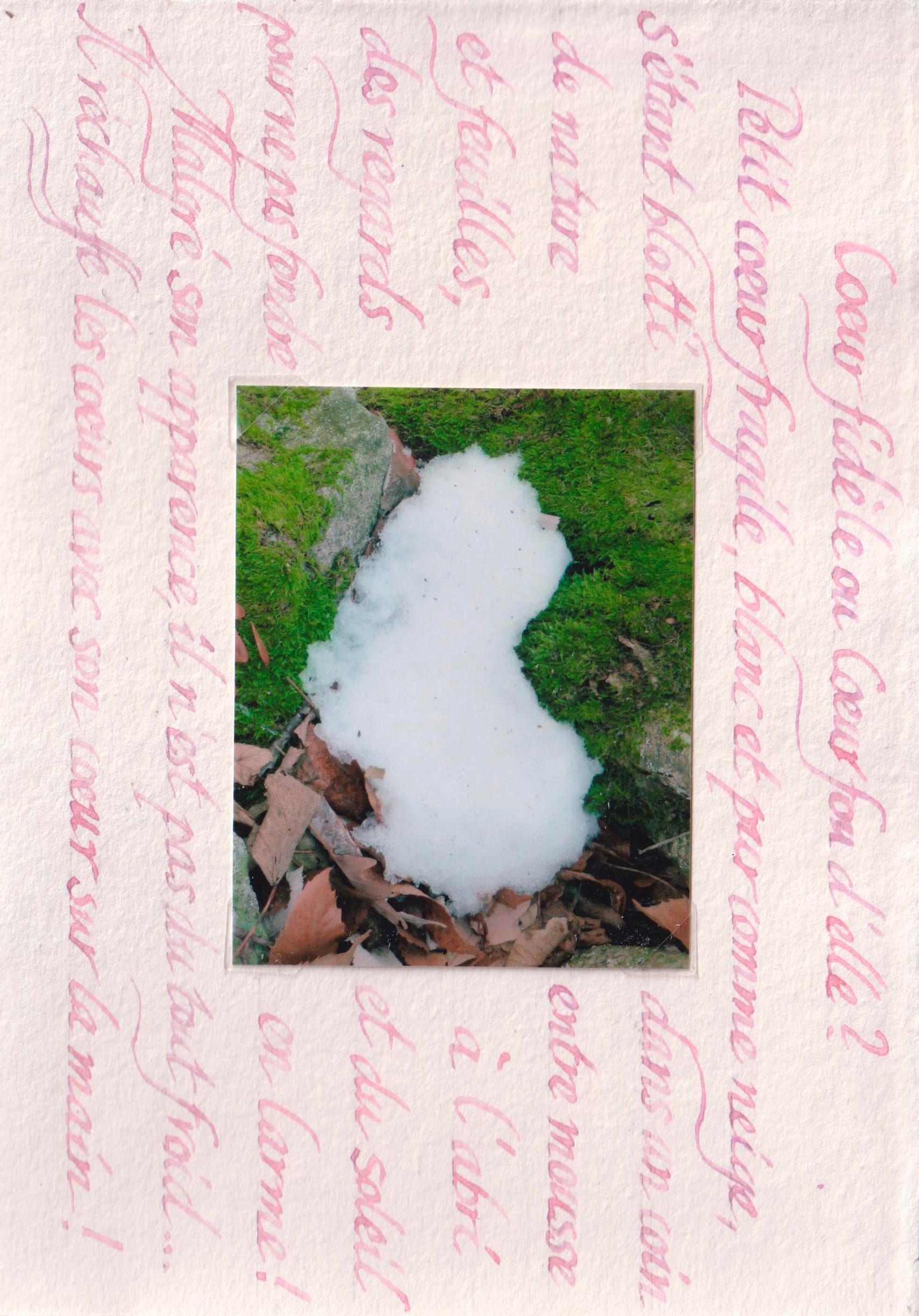Coeur neige